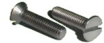 Slotted countersunk head screw M3x10 V2A - 10 pieces